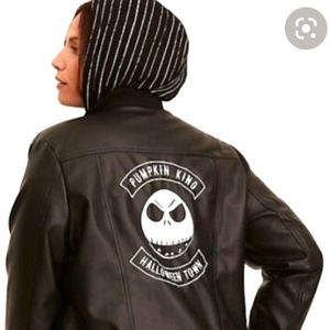 Nightmare Before Christmas Faux leather jacket